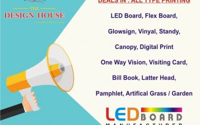 The Design House - Best LED Letter Board in Bhilwara