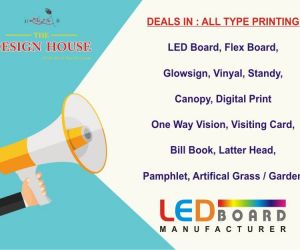 The Design House - Best LED Letter Board in Bhilwara